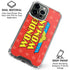 DC Comics Wonder Woman Logo iPhone 16 Pro Clear Case